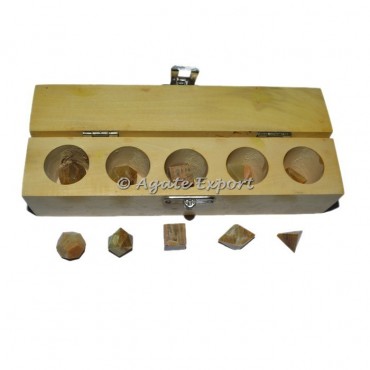 Moonstone 5pcs Geometry Set