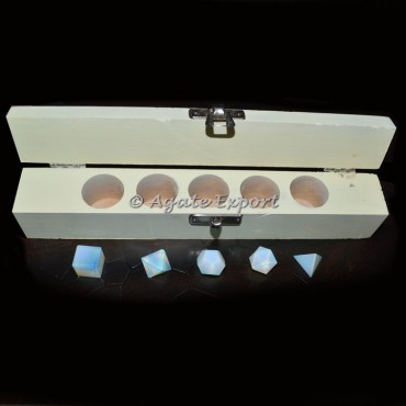 Opalite 5pcs Geometry Set