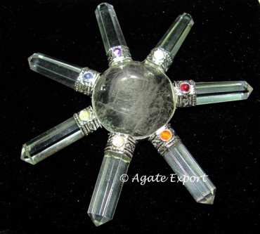 Crystal Quartz Chakra Energy Generator