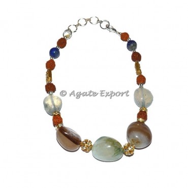 Tumbled Stones Anklet