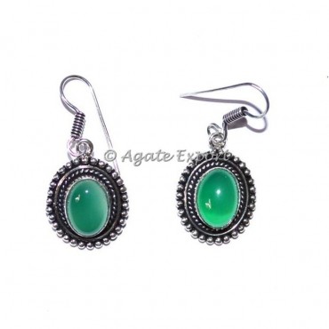 Green Onyx Earrings