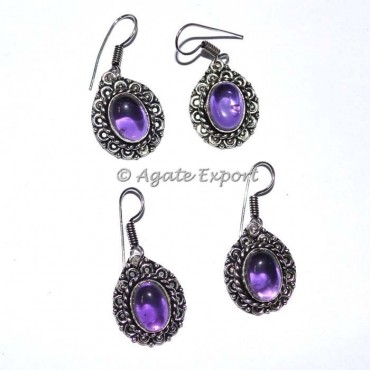 Amethyst Gemstone Earrings