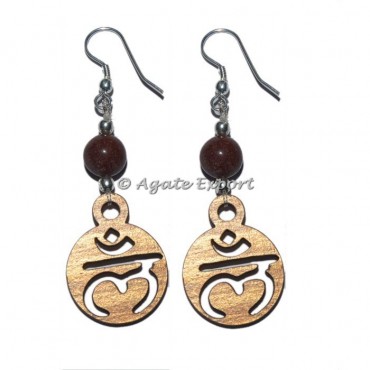 Root Chakra Symbol Earring