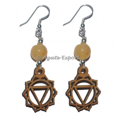 Solar Chakra Earring