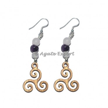 Celtic Round Earring