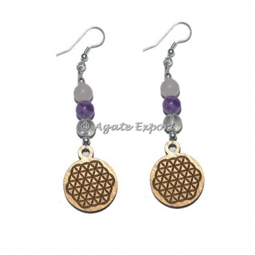 Flower Of Life Earrings