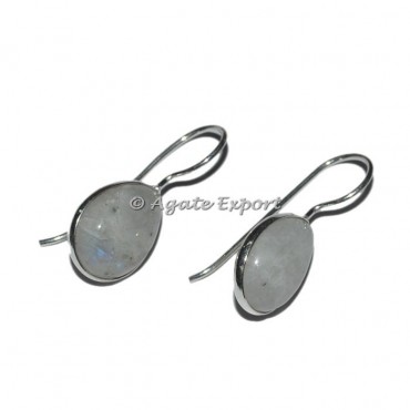 Rainbow Moonstone Earrings