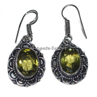 Lemon Stone Earrings