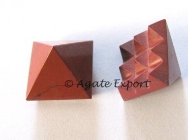 Red Jasper Vastu Pyramids
