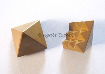 Yellow Jasper Vaastu Pyramids