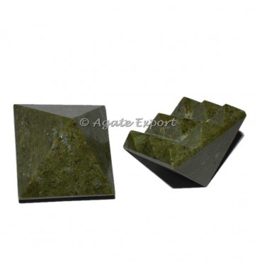 Vesonite Lemurian Pyramids
