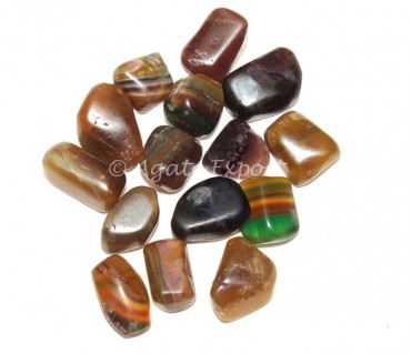 Multi Fluorite Tumbled Stones.