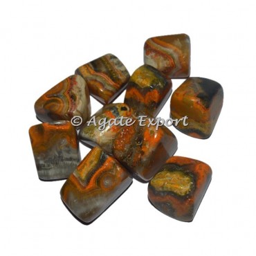 Bumble Bee Jasper Tumbled Stone