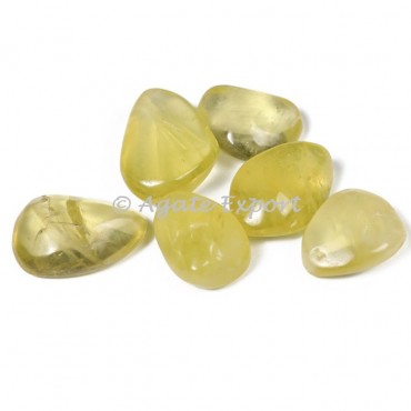 Lemon Quartz Tumbled Stone