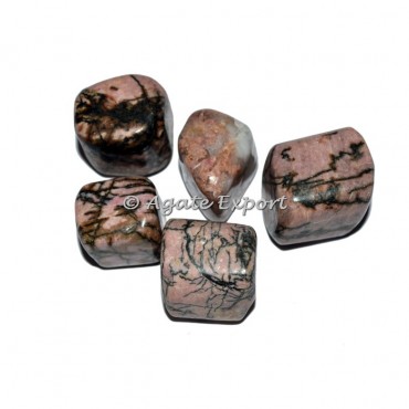 Rhodonite Tumbled Stones