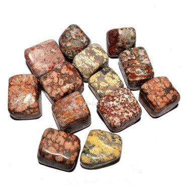 Leopard Skin Tumbled Stones