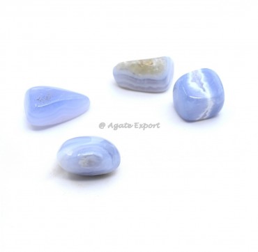 Blue Lace Tumbled Stones