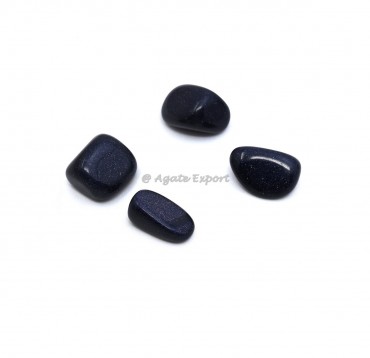 Blue Sunstone Tumbled Stones