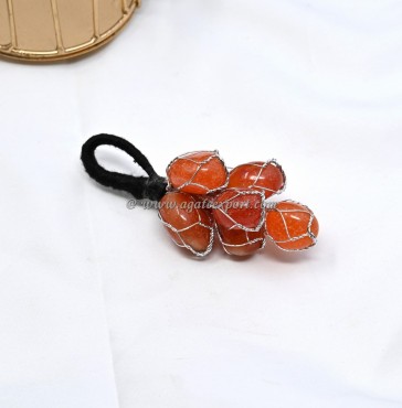 Red Carnelian Tumbled Hanging for Home And Door