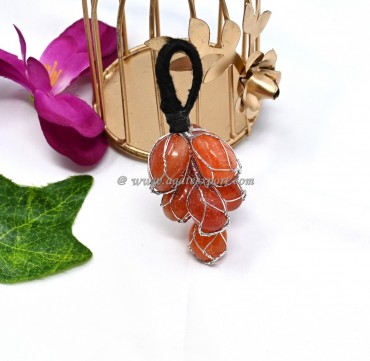 Red Carnelian Tumbled Hanging for Home And Door