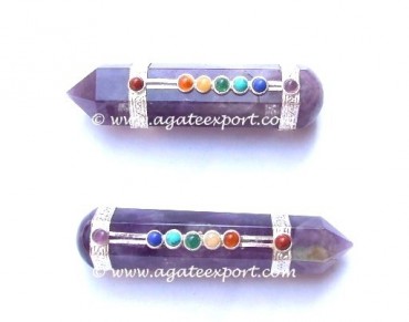 Amethyst 7 Chakra Healing Wand.