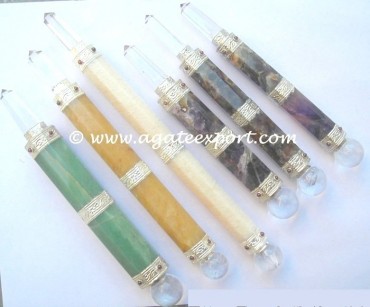 Mix Stone Healing Wands