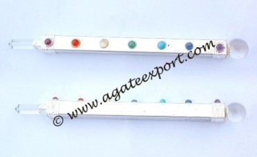 Aluminium Chakra Healing Wands.