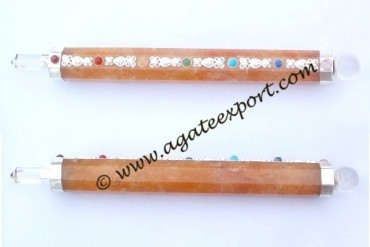 Golden Quartz Healing Wands.