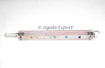 Rose Chakra Seven Chakra Wand