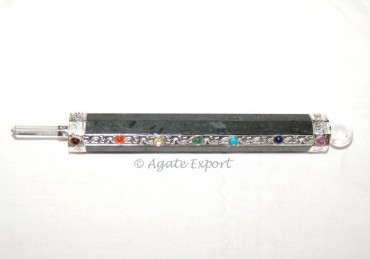Black Agate Healing Wands