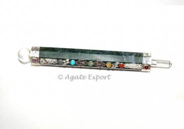 Agate Chakra Healing Wand