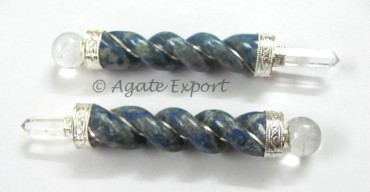 Lapis Lazuli Carved Wands