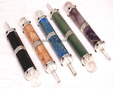 Mix Gemstone Healing Wand