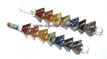 Chakra Orgone Pyramids Healing Wands