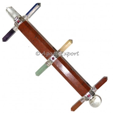 Red Jasper Chakra Wands