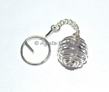 Amethyst Stone Keychains
