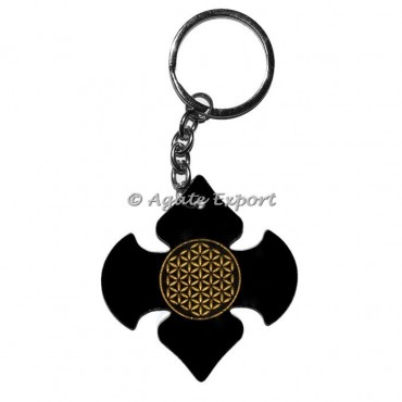 Flower of life Acrylic Keychain