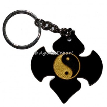 Ying Yang Acrylic Keychain