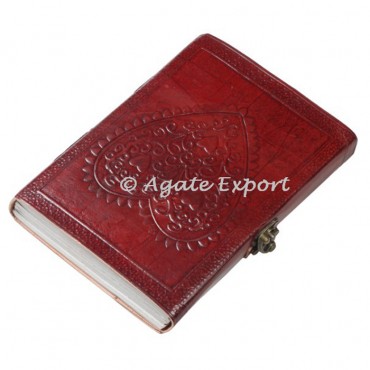 Heart Design Leather Journals