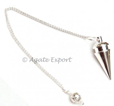 Silver Plane Metal Pendulums.