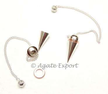 Chamber Metal Pendulums Silver