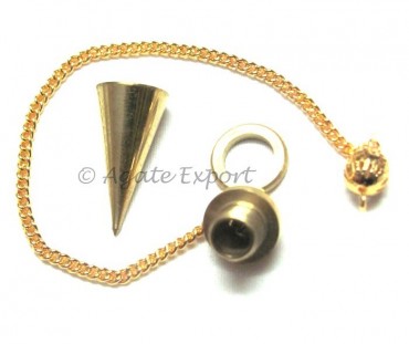Chamber Metal Pendulums Golden