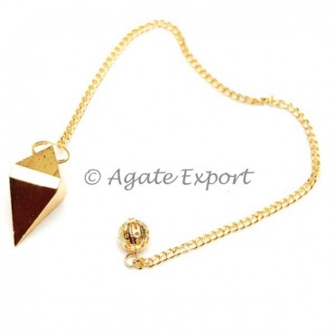 Faceted Metal Pendulums
