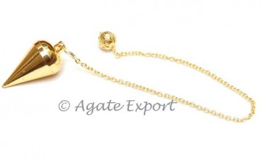 Golden Metal Pendulums