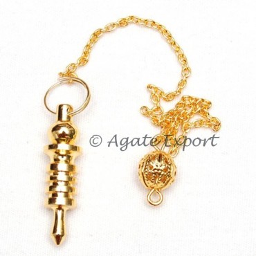 Small Isis Pendulum Golden