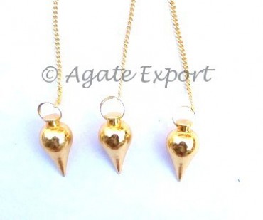 Golden Cone Pendulums