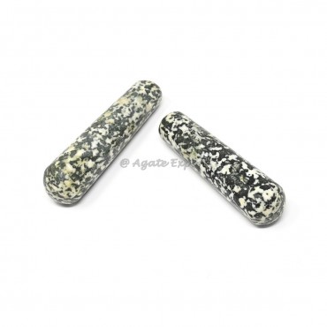 Zebra Jasper Massage Wand