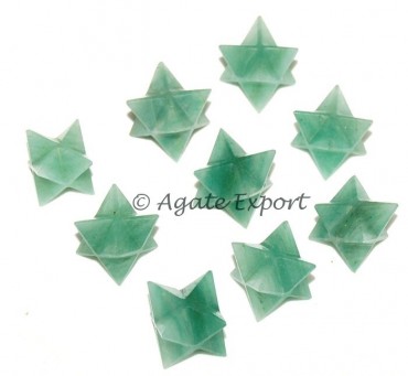 Green Aventurine Mercaba Star.
