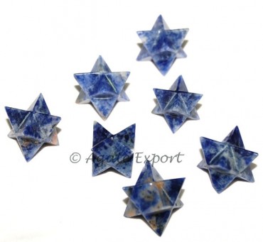 Sodalite Merkaba Star