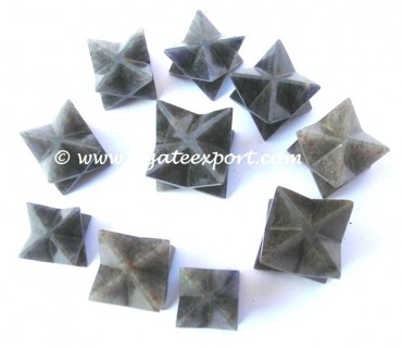 Black Aventruine Merkaba Star.